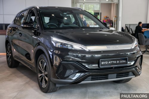 BYD Atto 3 Ultra gets new Atlantis Grey colour option – limited tax-free EV stock offered at RM105,800