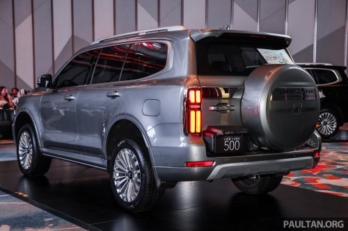 GWM Tank 500 Diesel launching in Thailand this month – 2.4L 2WD/4WD, 184 hp, 480 Nm, 9AT, rivals Fortuner