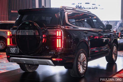 GWM Tank 500 Diesel launching in Thailand this month – 2.4L 2WD/4WD, 184 hp, 480 Nm, 9AT, rivals Fortuner