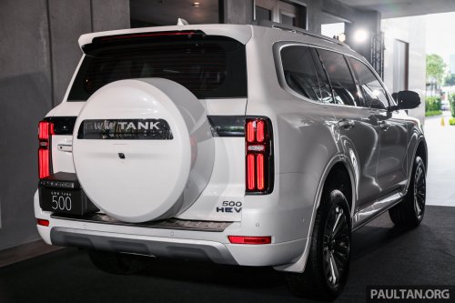 GWM Tank 500 Diesel launching in Thailand this month – 2.4L 2WD/4WD, 184 hp, 480 Nm, 9AT, rivals Fortuner