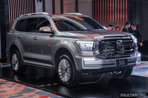GWM Tank 500 Diesel launching in Thailand this month – 2.4L 2WD/4WD, 184 hp, 480 Nm, 9AT, rivals Fortuner