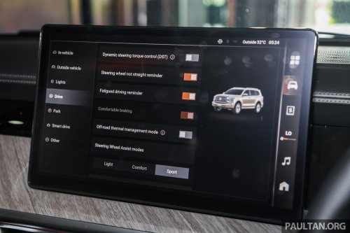 GWM Tank 500 Diesel launching in Thailand this month – 2.4L 2WD/4WD, 184 hp, 480 Nm, 9AT, rivals Fortuner