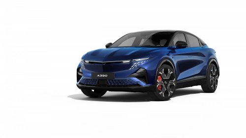 Alpine A390 debuts – tri-motor coupé-SUV with up to 470 hp; 89 kWh battery, up to 555 km range WLTP