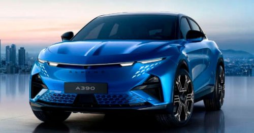 Alpine A390 debuts – tri-motor coupé-SUV with up to 470 hp; 89 kWh battery, up to 555 km range WLTP