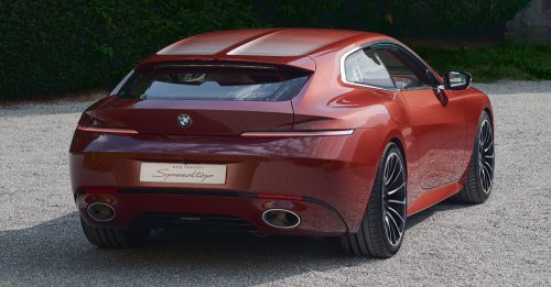 BMW Concept Speedtop Unveiled With 4.4L V8 Biturbo Limited to 70 Units