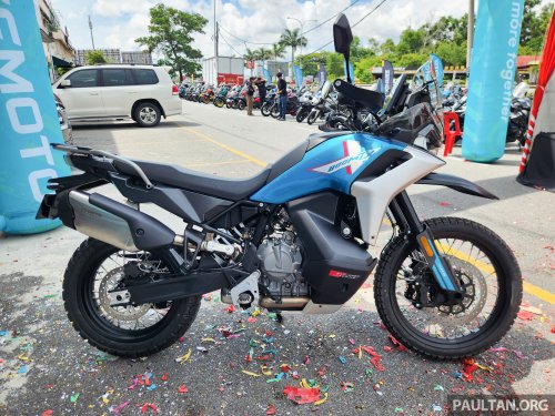 2025 CFMoto 800MT-X Malaysian launch, RM48,888