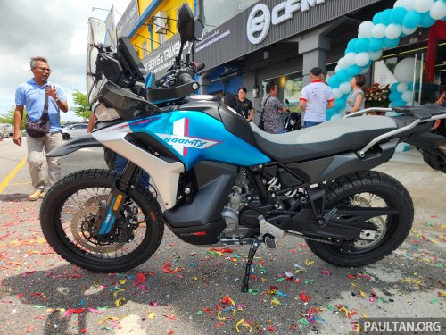 2025 CFMoto 800MT-X Malaysian launch, RM48,888