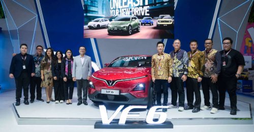 VinFast VF6 debuts in RHD form in Indonesia – B-seg EV SUV with up to 399 km WLTP range; from RM103k
