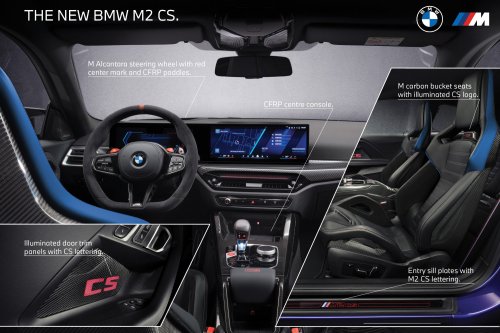2025 G87 BMW M2 CS debuts – 30 kg lighter; 3.0L twin-turbo I6 with 530 PS; 0-100 km/h in 3.8 seconds