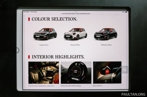 MINI JCW 3 Door petrol and electric, JCW Aceman, Cooper Convertible debut at Malaysia Autoshow 2025