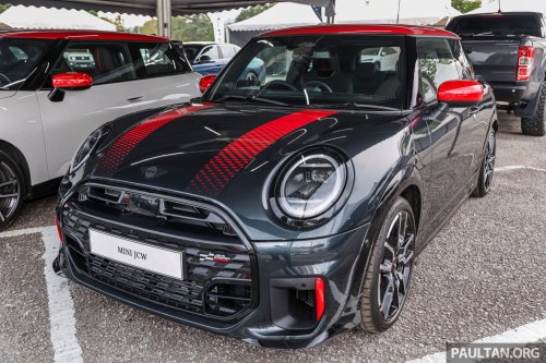 MINI JCW 3 Door petrol and electric, JCW Aceman, Cooper Convertible debut at Malaysia Autoshow 2025