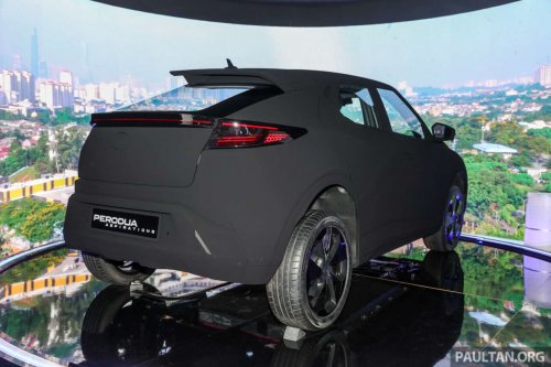Perodua EV final prototype walk-around video tour – sharp crossover body, many P2 firsts, Q4 2025 launch