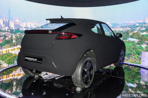 Perodua EV final prototype walk-around video tour – sharp crossover body, many P2 firsts, Q4 2025 launch