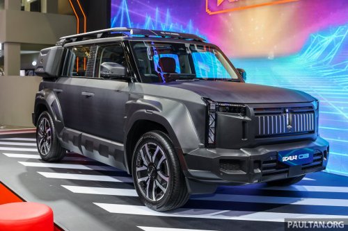 iCaur debuts in Malaysia – 03 EV to be launched in Q3 2025; up to 279 PS, 426 km NEDC; price fr RM145k est