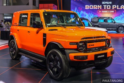 iCaur V23 previewed in Malaysia ahead of confirmed launch – off-roader EV with up to 211 PS, 550 km CLTC
