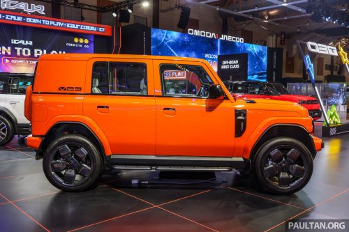 iCaur V23 seen road-registered in Malaysia – EV SUV with classic Land Cruiser styling launching soon?