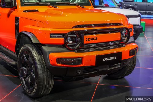 iCaur V23 previewed in Malaysia ahead of confirmed launch – off-roader EV with up to 211 PS, 550 km CLTC