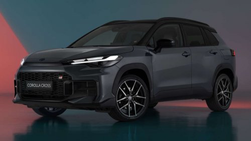 Toyota Corolla Cross facelift for Europe adds new head- and taillights, upgraded interior, GR Sport trim