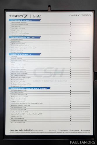 Chery Super Hybrid platform launched in Malaysia – Tiggo 7, Tiggo 8 PHEV CSH with up to 1,200 km range