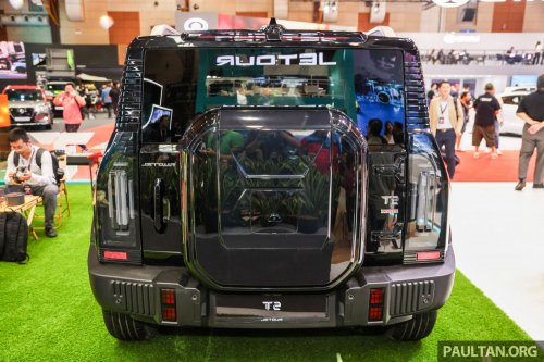 Jetour T2 RHD Malaysian preview at ACE 2025, Nov 8 to 9 – open for booking, est pricing to be revealed