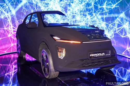 Perodua EV final prototype walk-around video tour – sharp crossover body, many P2 firsts, Q4 2025 launch