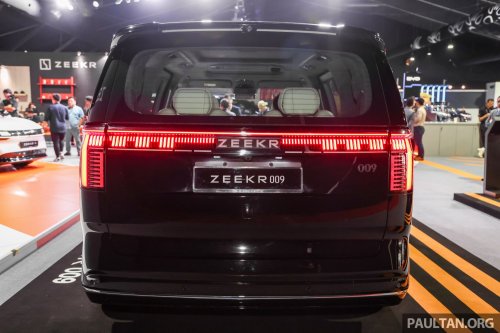 Zeekr 009 Executive spec update – EV MPV gets dual-chamber air suspension; FWD, 604 km WLTP; RM310k