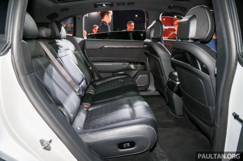 Zeekr 7X EV crossover on show, promo at PACE 2025