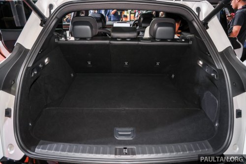 Zeekr 7X EV crossover on show, promo at PACE 2025