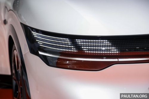 Zeekr 7X EV crossover on show, promo at PACE 2025