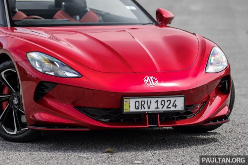 MG Cyberster Malaysian gallery – check out this RM320k scissor-doored 544 PS AWD EV roadster