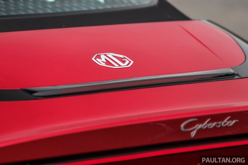 MG Cyberster Malaysian gallery – check out this RM320k scissor-doored 544 PS AWD EV roadster