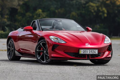 MG Cyberster Malaysian gallery – check out this RM320k scissor-doored 544 PS AWD EV roadster