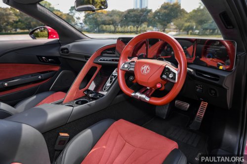 MG Cyberster Malaysian gallery – check out this RM320k scissor-doored 544 PS AWD EV roadster