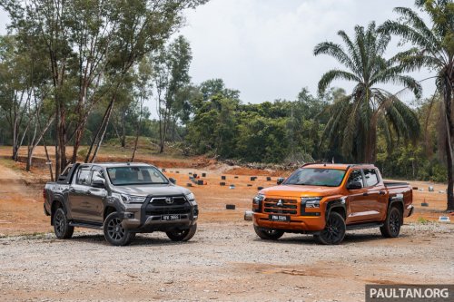 2025 Mitsubishi Triton Athlete vs Toyota Hilux Rogue – which pick-up truck should you buy in Malaysia?