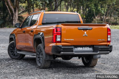 Mitsubishi Triton Athlete now with reduced RM160k price, extra kit, 5yr free service for MMM’s 20th b’day