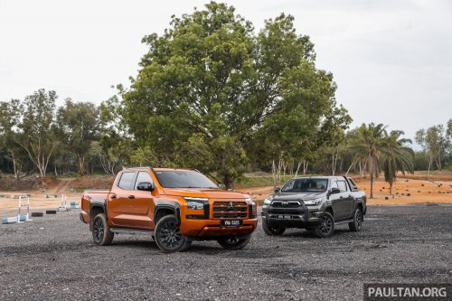 2025 Mitsubishi Triton Athlete vs Toyota Hilux Rogue – which pick-up truck should you buy in Malaysia?