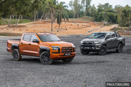 2025 Mitsubishi Triton Athlete vs Toyota Hilux Rogue – which pick-up truck should you buy in Malaysia?