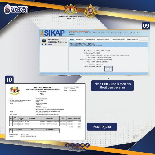 JPJ clearing leftover M-M number plates on MySikap