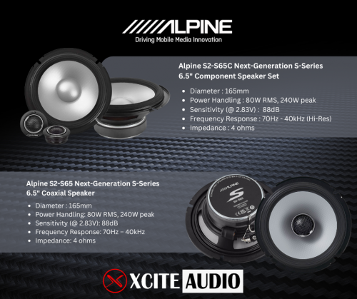 Upgrade your car audio performance with speaker kits from Xcite Audio – only RM1.2k; Focal, Infinity, Alpine