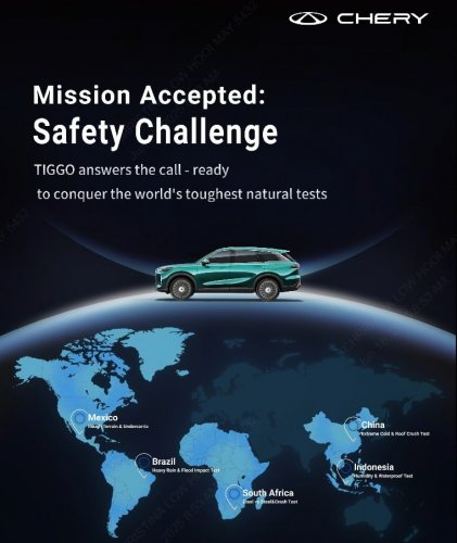 Chery proves CSH battery’s durability by immersing in seawater for over 53 hours, Tiggo 8 CSH still works