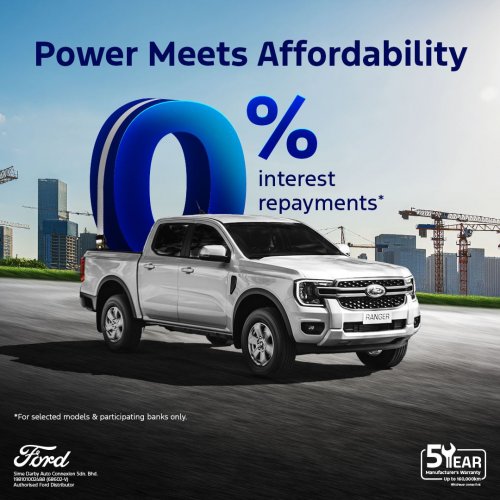 Ford Golden Drive Bonanza: buy a Ford, you may win a share of RM168,800 worth of gold bars &amp; other prizes