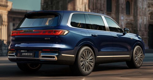 Geely Galaxy M9 revealed – flagship 6-seater PHEV SUV, over 1,500 km range, 30-inch touchscreen