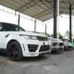 Kelantan JPJ seizes 13 luxury cars worth nearly RM5 mil – no road tax, insurance, lesen, fake number plates