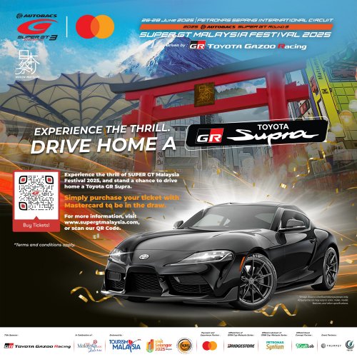 Celebrate the return of Japan’s premier racing series at SUPER GT Malaysia Festival 2025, this June 26 to 28!