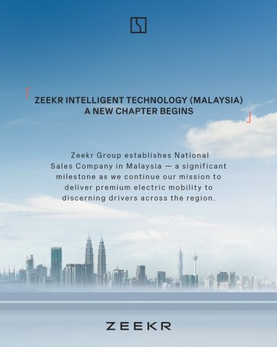 Zeekr Intelligent Technology Malaysia established – principal takes over as EV brand’s official distributor