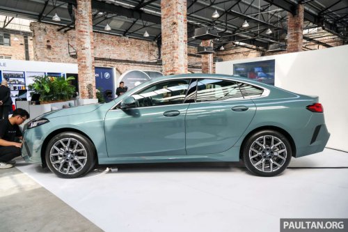 2025 BMW 218 Gran Coupe official Malaysian pricing – RM218,800, CKD, 2nd-gen F74, Sport trim, more power