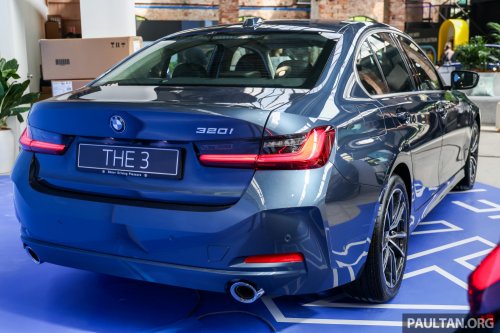 2025 BMW 320i Sport official pricing in Malaysia – from RM266k; ACC with stop &amp; go, 184 PS, updated interior