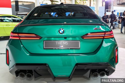 2025 BMW M5 launched in Malaysia – G90 is a 4.4L twin-turbo V8 PHEV, 727 PS/1,000 Nm, RM1.2 million