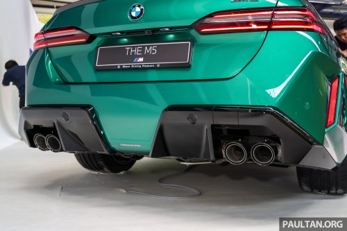 2025 BMW M5 launched in Malaysia – G90 is a 4.4L twin-turbo V8 PHEV, 727 PS/1,000 Nm, RM1.2 million