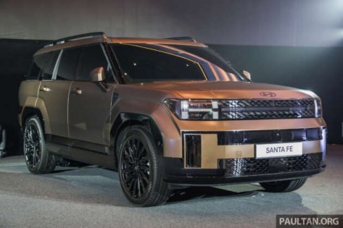 2025 Hyundai Santa Fe in Malaysia – 5th-gen hybrid, 2.5T petrol, 10 airbags, 8-yr warranty, fr RM225k